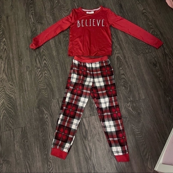Rae Dunn Ultra Soft Believe Pajamas​​​ - Picture 3 of 7